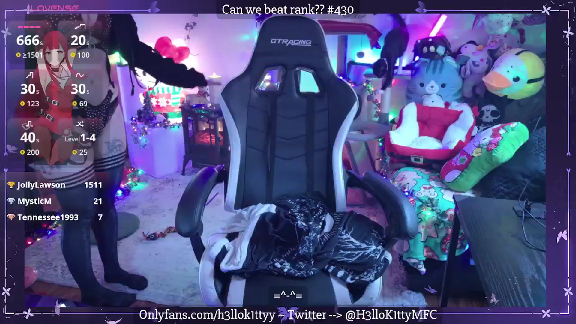 Gallery image thumbnail from H3llok1tty's myfreecams stream on, 12/28/2025, 14:11 image 5 of 20