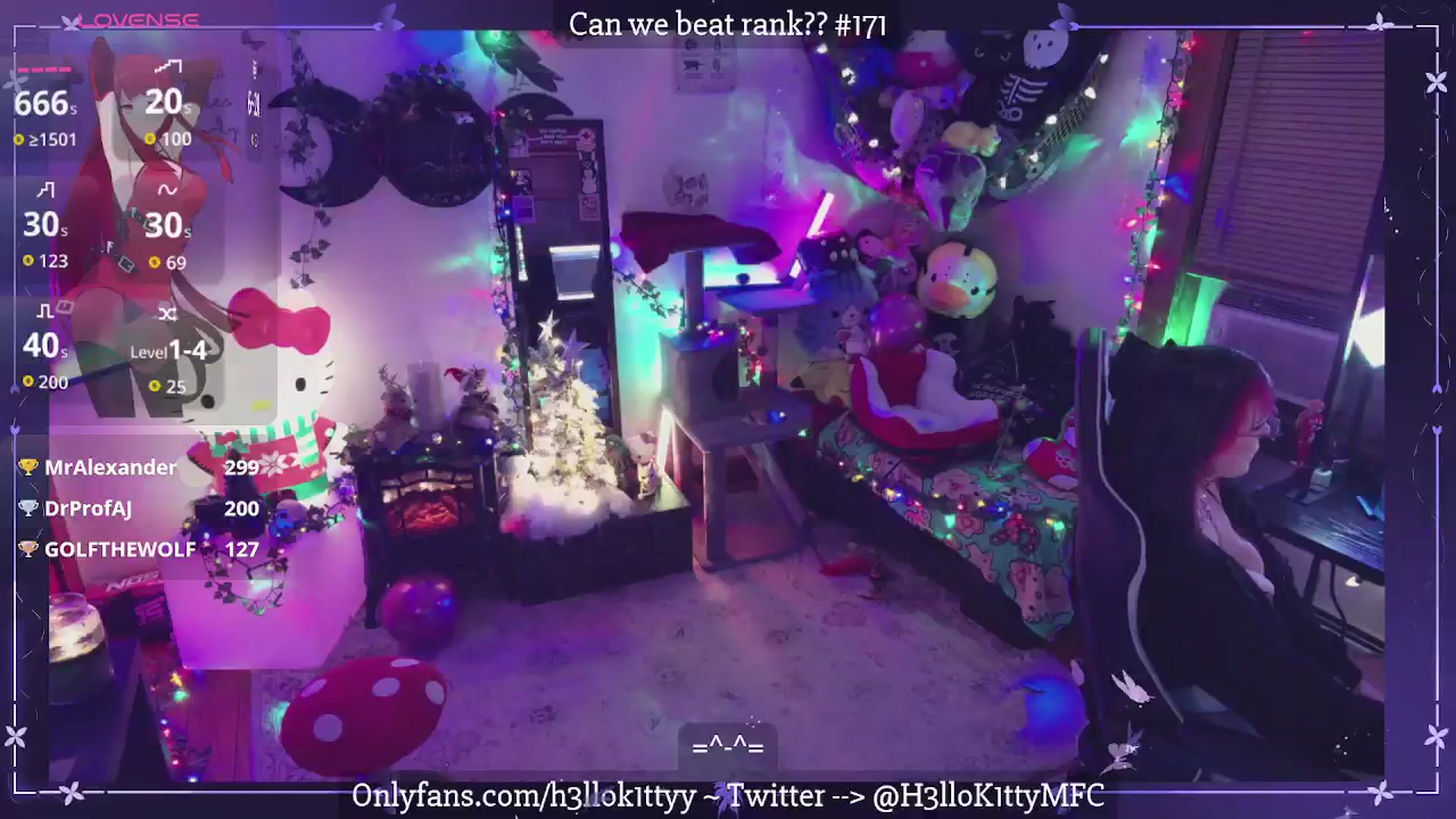 Gallery image thumbnail from H3llok1tty's myfreecams stream on, 01/01/2026, 12:36 image 9 of 20