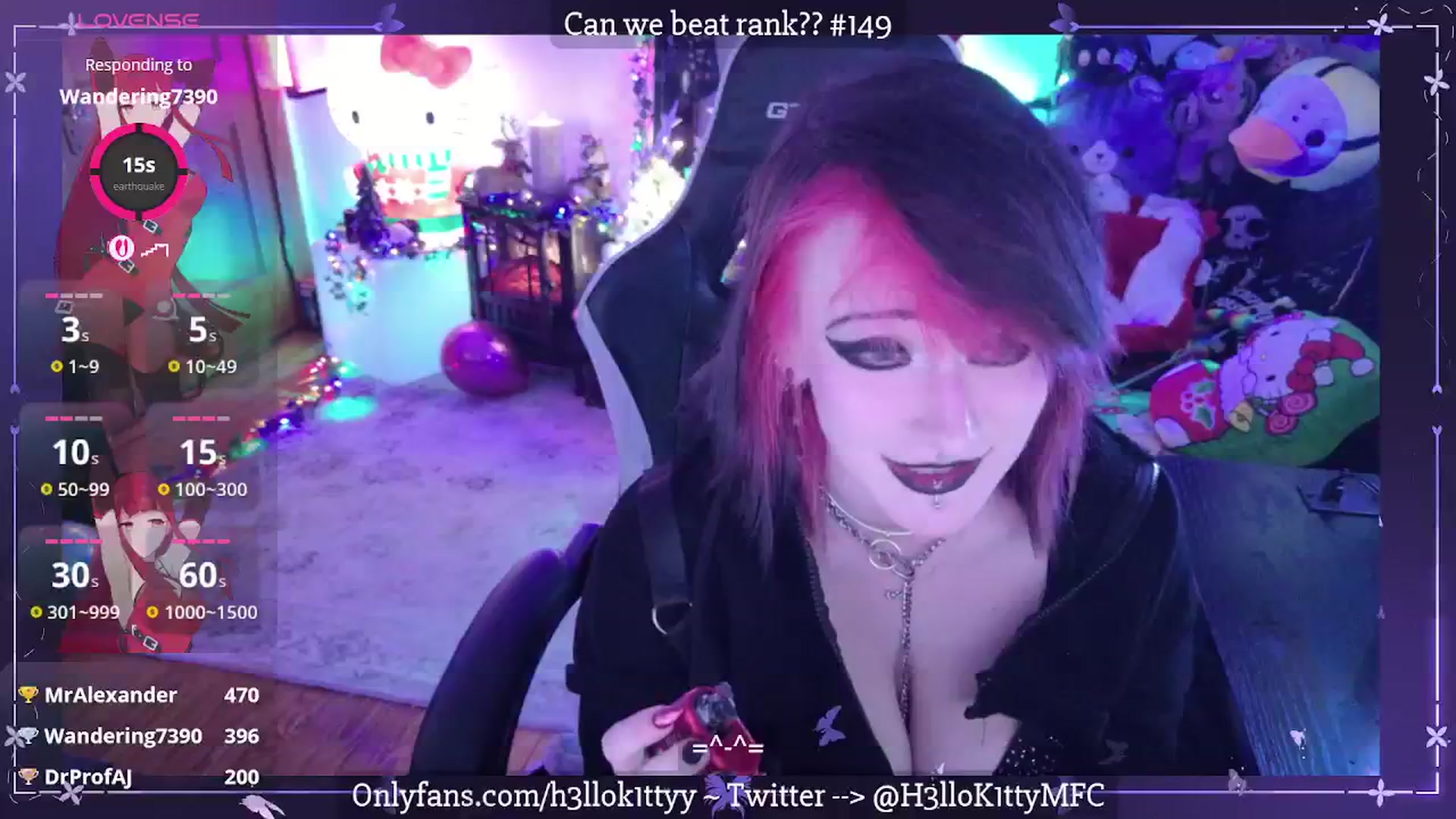 Gallery image thumbnail from H3llok1tty's myfreecams stream on, 01/01/2026, 12:36 image 13 of 20