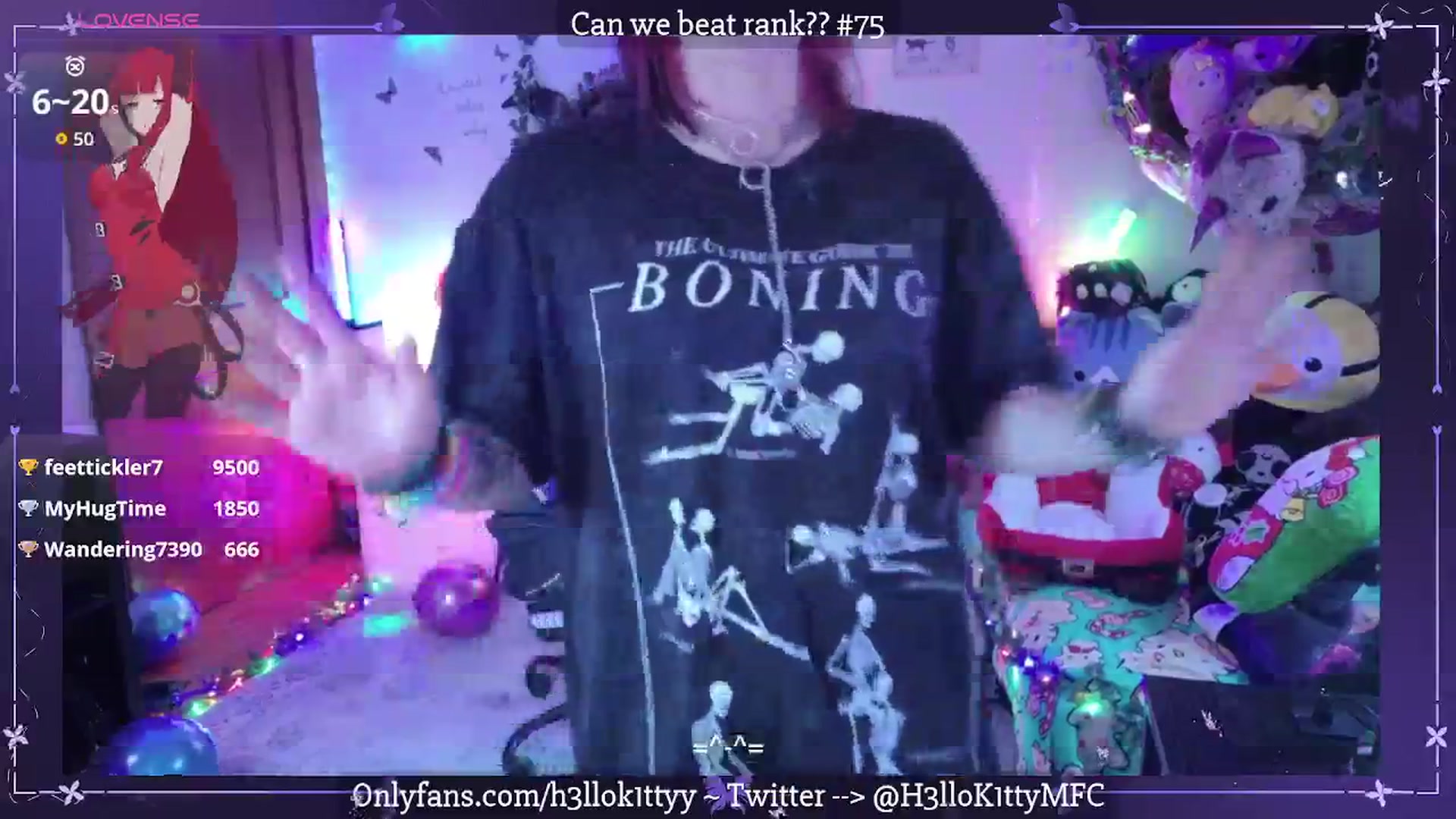 Gallery image thumbnail from H3llok1tty's myfreecams stream on, 01/02/2026, 13:38 image 20 of 20