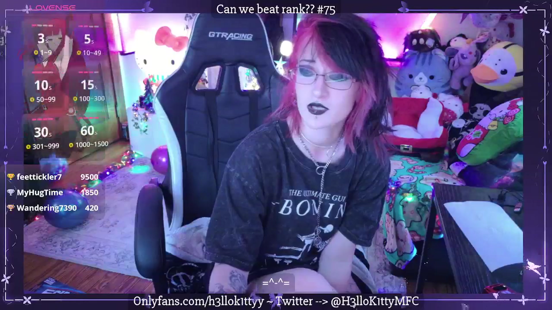 Gallery image thumbnail from H3llok1tty's myfreecams stream on, 01/02/2026, 13:38 image 16 of 20