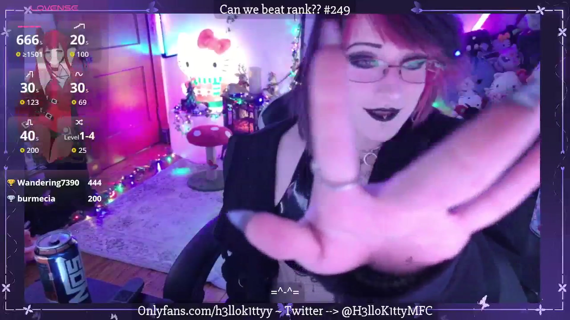 Gallery image thumbnail from H3llok1tty's myfreecams stream on, 01/04/2026, 11:38 image 4 of 20