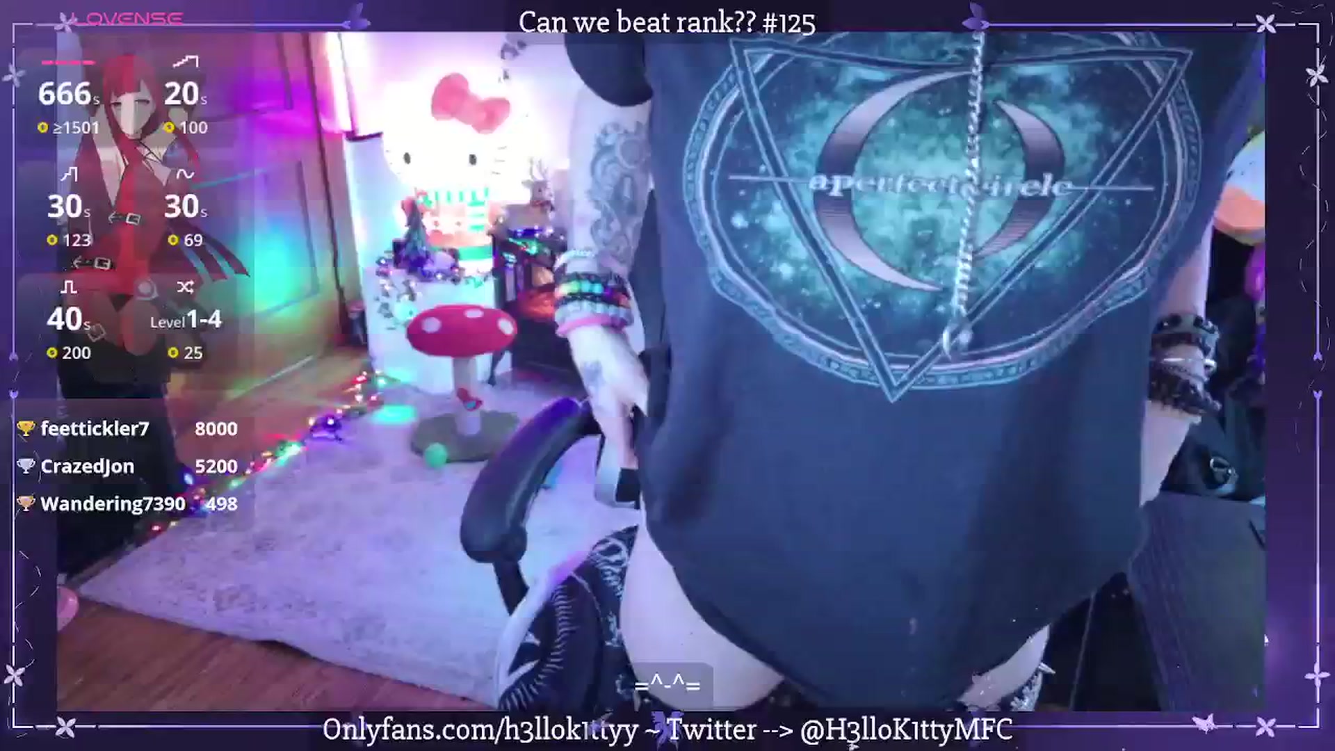 Gallery image thumbnail from H3llok1tty's myfreecams stream on, 01/04/2026, 13:29 image 20 of 20