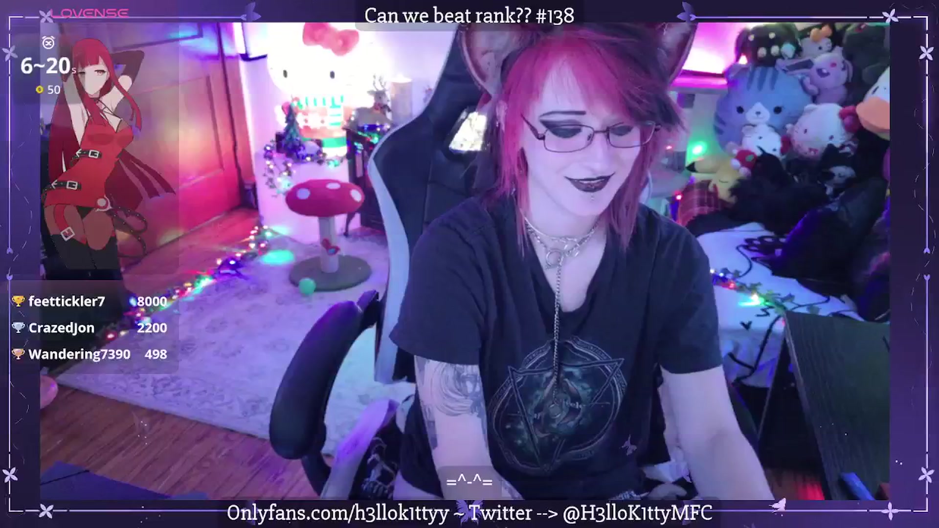 Gallery image thumbnail from H3llok1tty's myfreecams stream on, 01/04/2026, 13:29 image 13 of 20