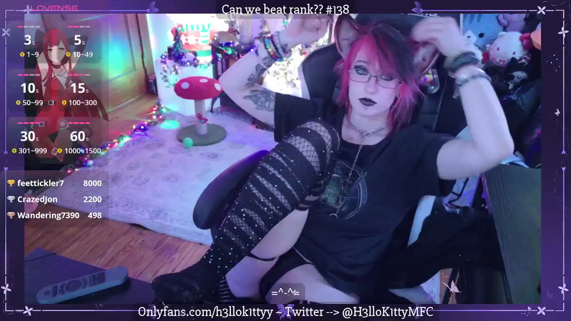 Gallery image thumbnail from H3llok1tty's myfreecams stream on, 01/04/2026, 13:29 image 16 of 20