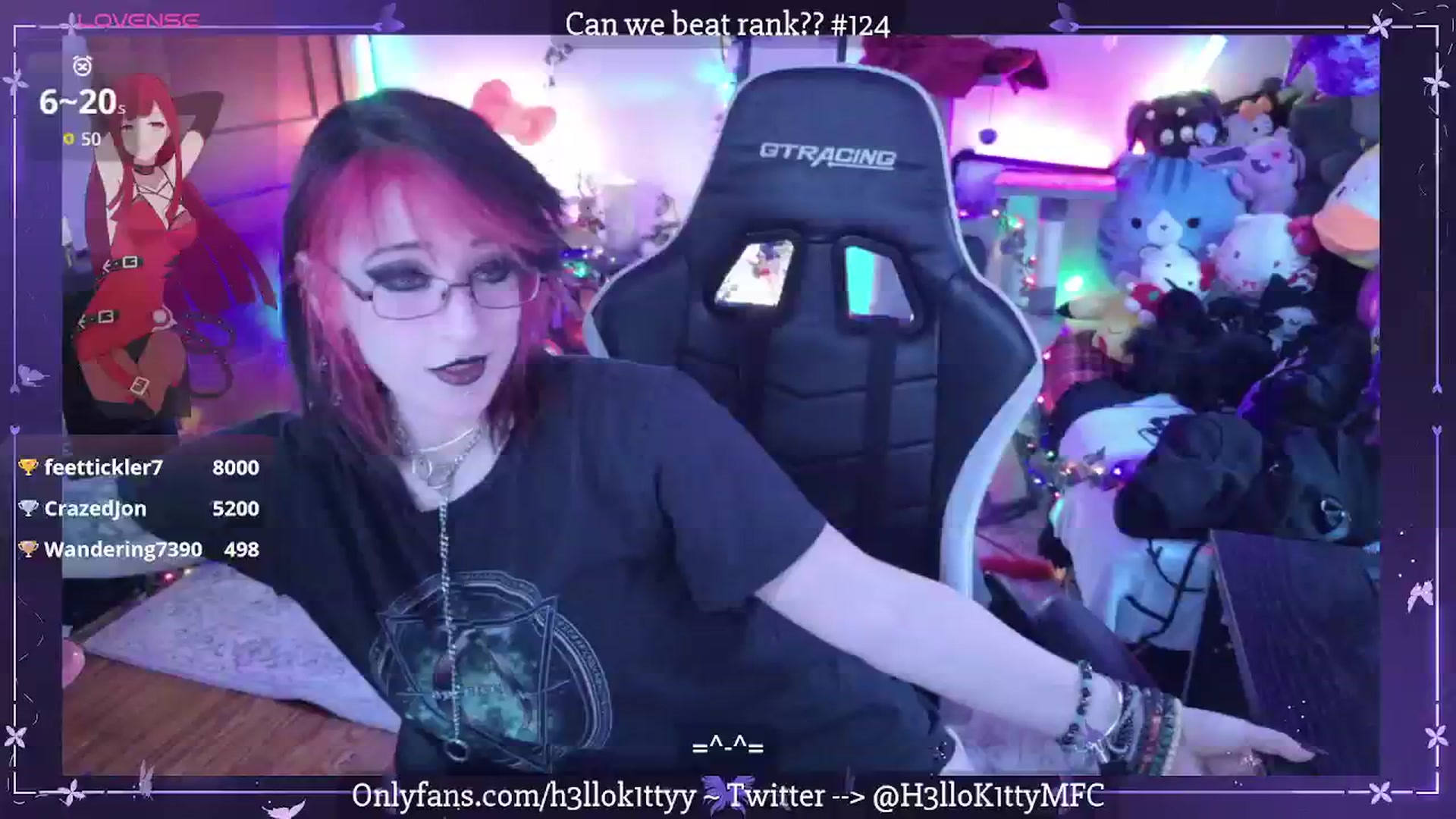 Gallery image thumbnail from H3llok1tty's myfreecams stream on, 01/04/2026, 13:29 image 19 of 20