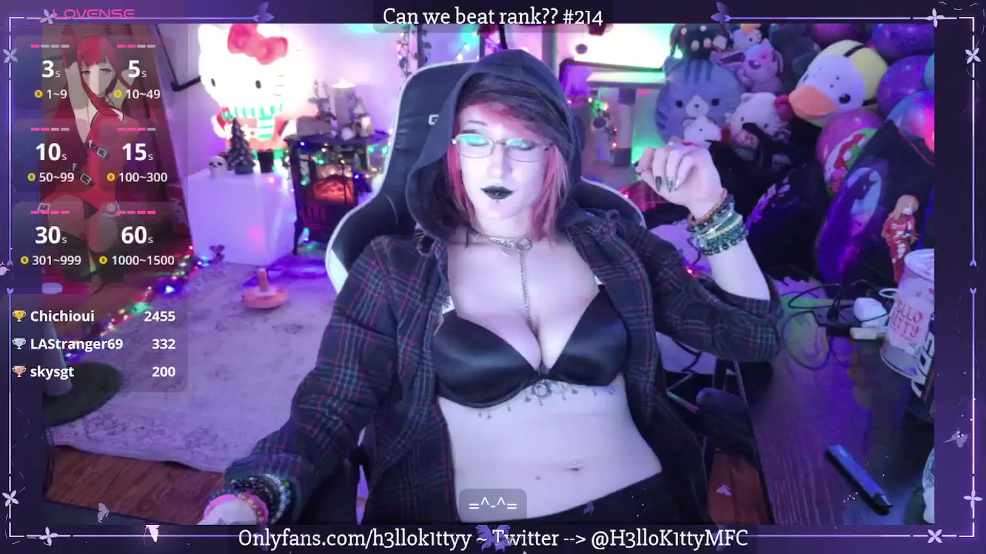 Gallery image thumbnail from H3llok1tty's myfreecams stream on, 01/11/2026, 13:45 image 1 of 20