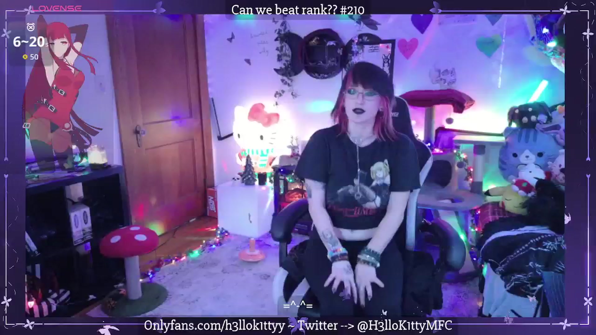 Gallery image thumbnail from H3llok1tty's myfreecams stream on, 01/11/2026, 13:45 image 19 of 20