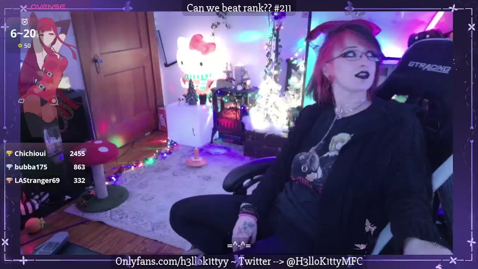 Gallery image thumbnail from H3llok1tty's myfreecams stream on, 01/11/2026, 13:45 image 17 of 20