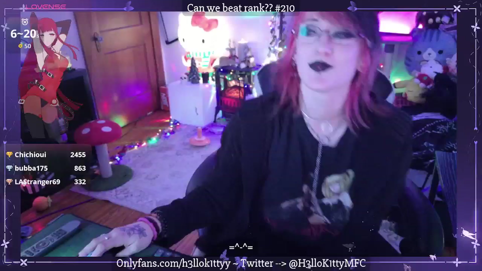 Gallery image thumbnail from H3llok1tty's myfreecams stream on, 01/11/2026, 13:45 image 18 of 20