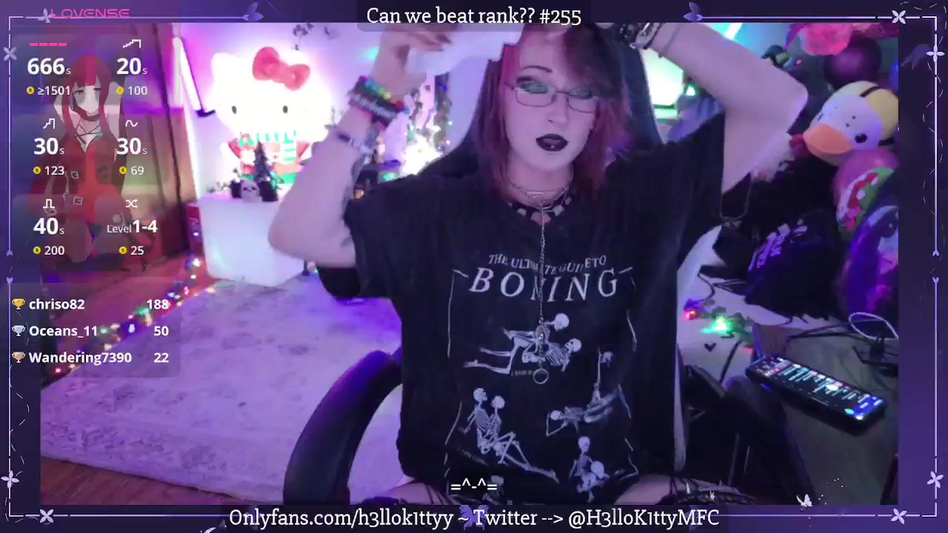 Gallery image thumbnail from H3llok1tty's myfreecams stream on, 01/13/2026, 11:02 image 6 of 20