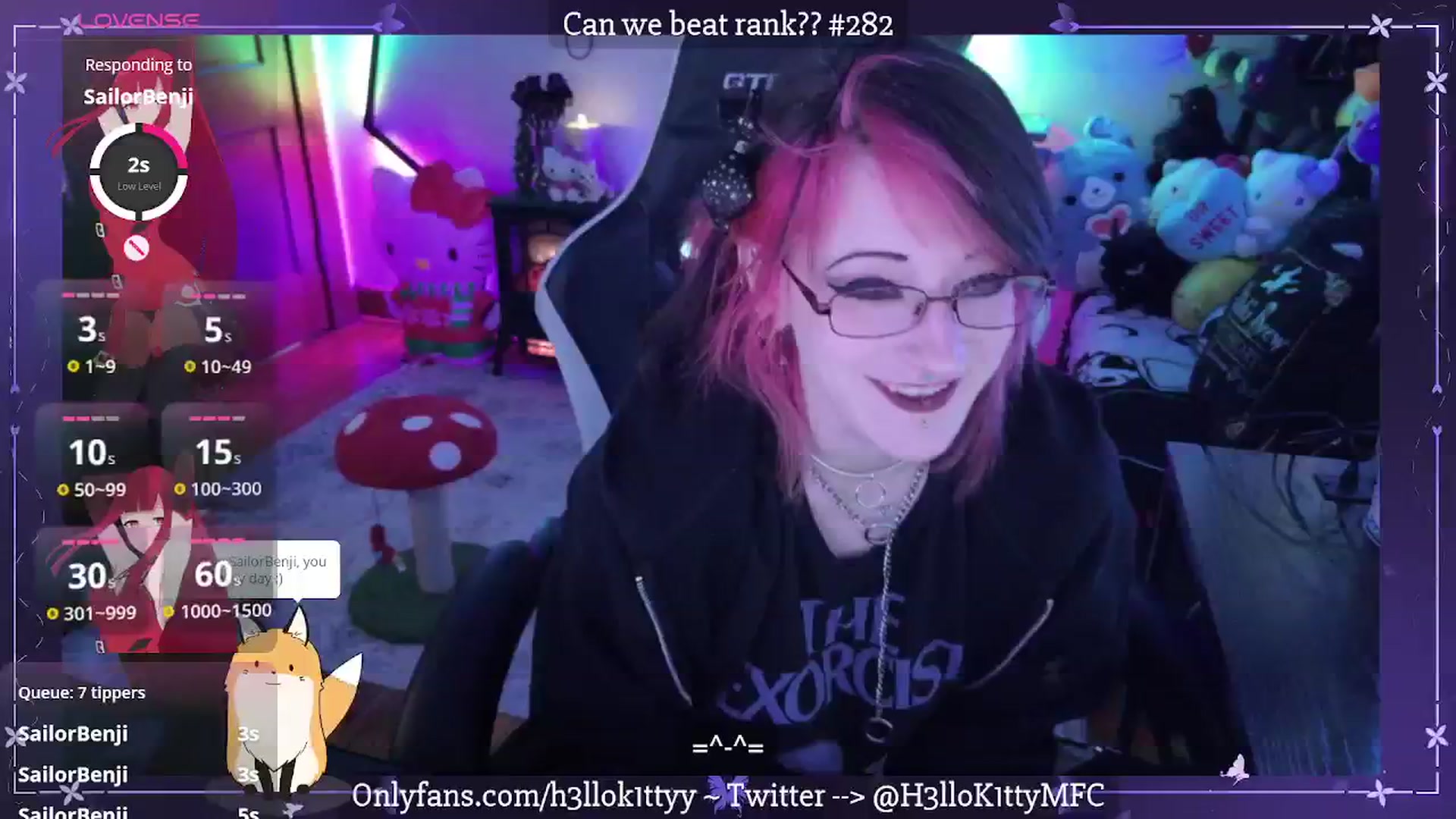 Gallery image thumbnail from H3llok1tty's myfreecams stream on, 01/16/2026, 14:14 image 11 of 20