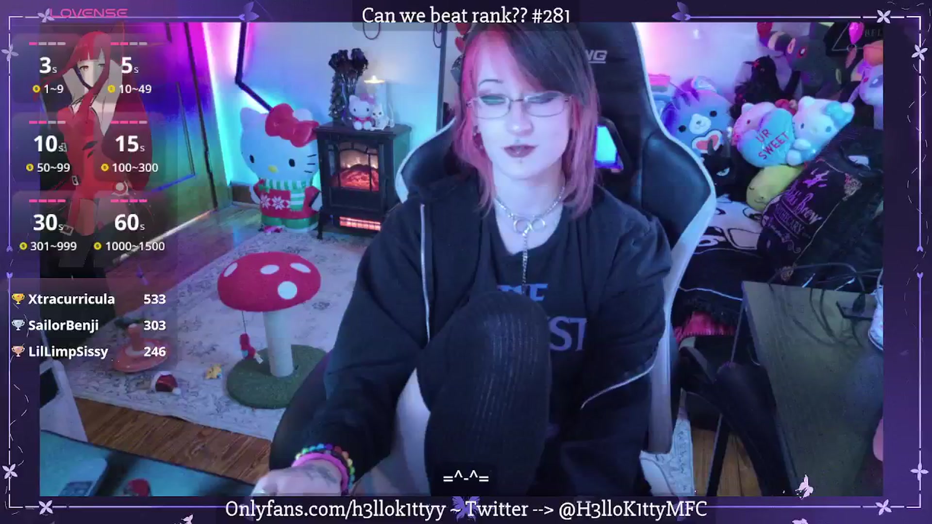 Gallery image thumbnail from H3llok1tty's myfreecams stream on, 01/16/2026, 14:14 image 16 of 20
