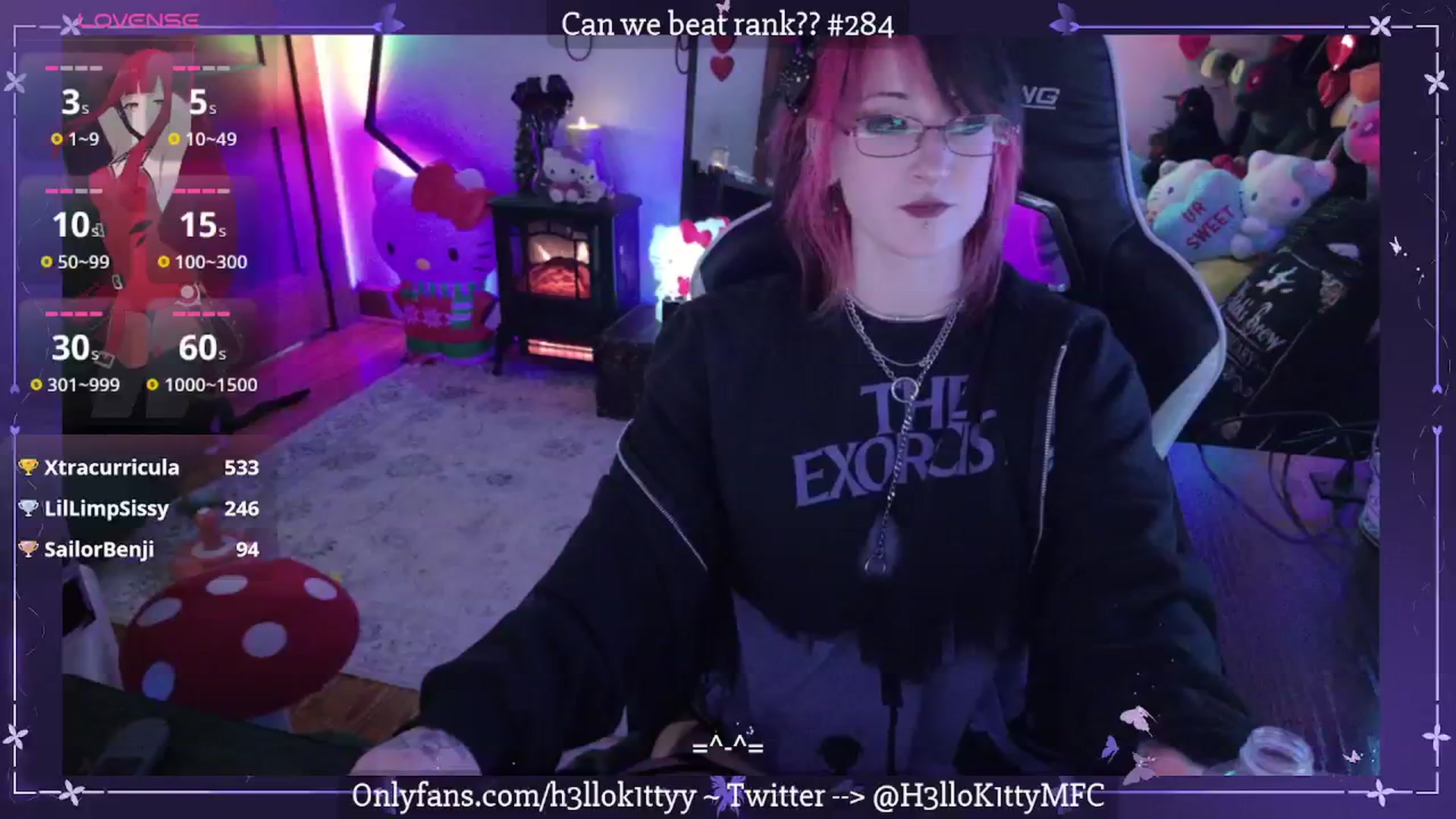 Gallery image thumbnail from H3llok1tty's myfreecams stream on, 01/16/2026, 14:14 image 9 of 20