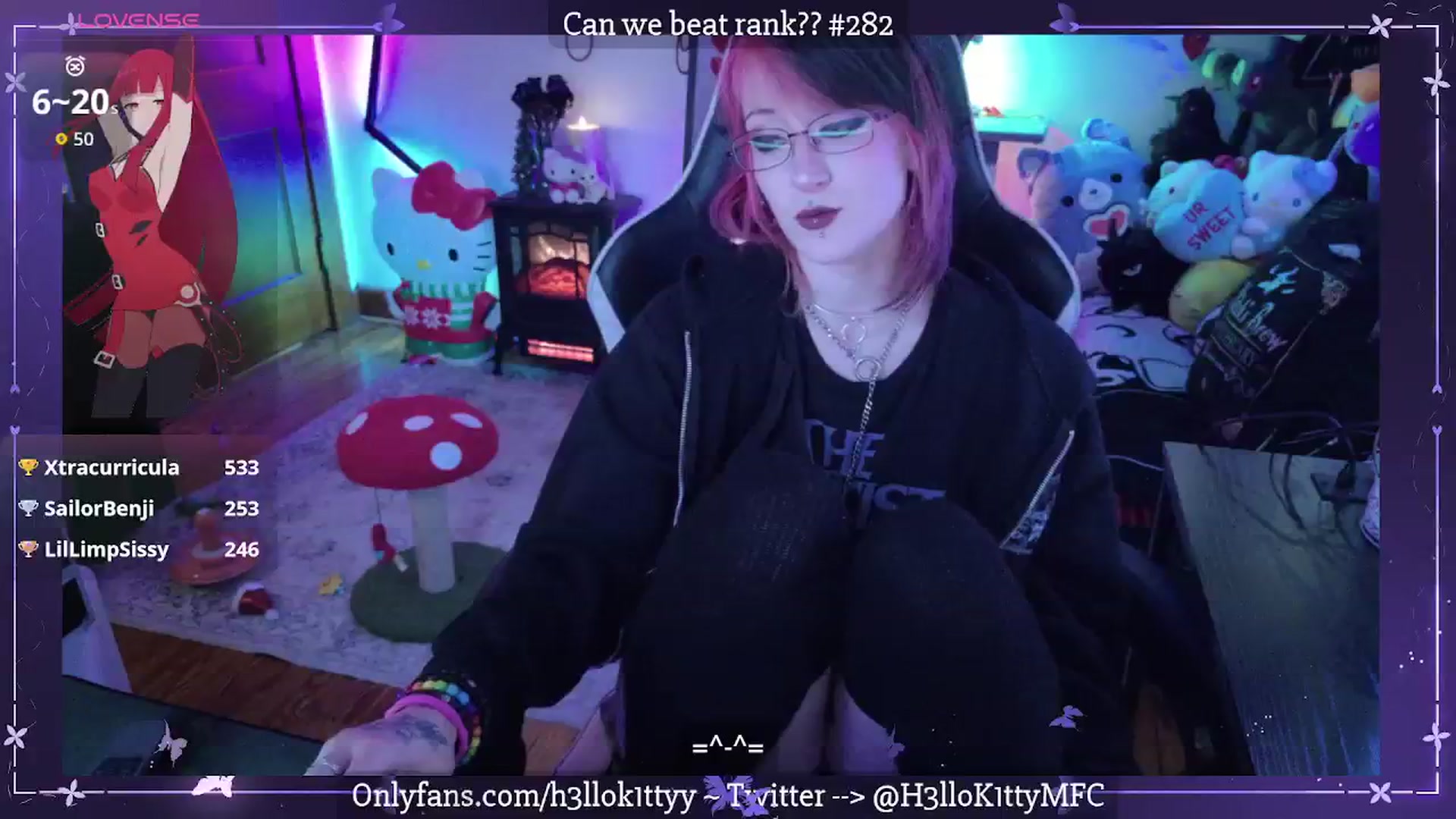 Gallery image thumbnail from H3llok1tty's myfreecams stream on, 01/16/2026, 14:14 image 12 of 20