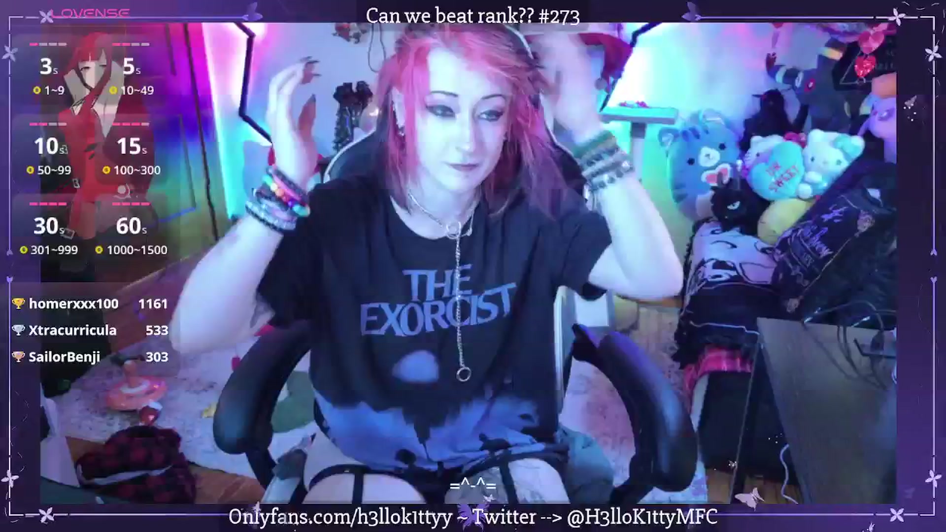 Gallery image thumbnail from H3llok1tty's myfreecams stream on, 01/16/2026, 14:14 image 20 of 20