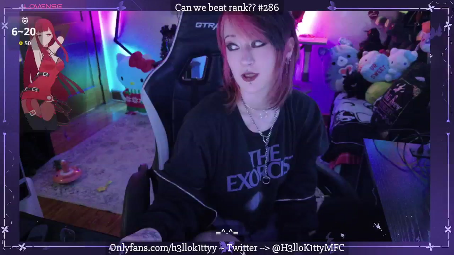 Gallery image thumbnail from H3llok1tty's myfreecams stream on, 01/16/2026, 14:14 image 5 of 20