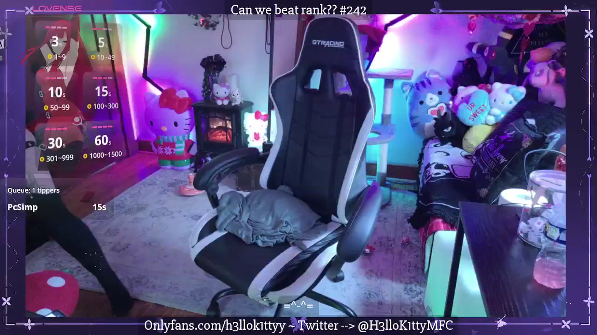 Gallery image thumbnail from H3llok1tty's myfreecams stream on, 01/17/2026, 16:34 image 8 of 20