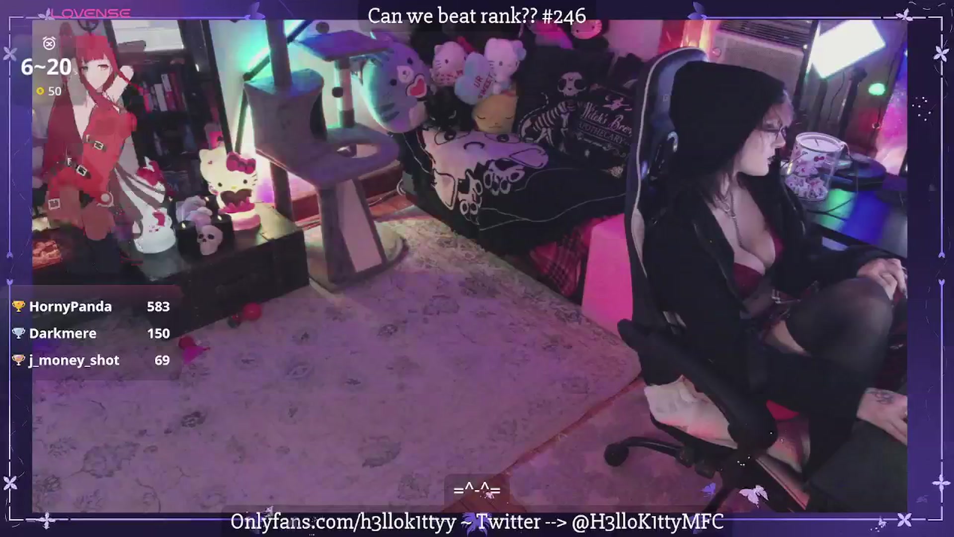 Gallery image thumbnail from H3llok1tty's myfreecams stream on, 01/21/2026, 12:37 image 14 of 20