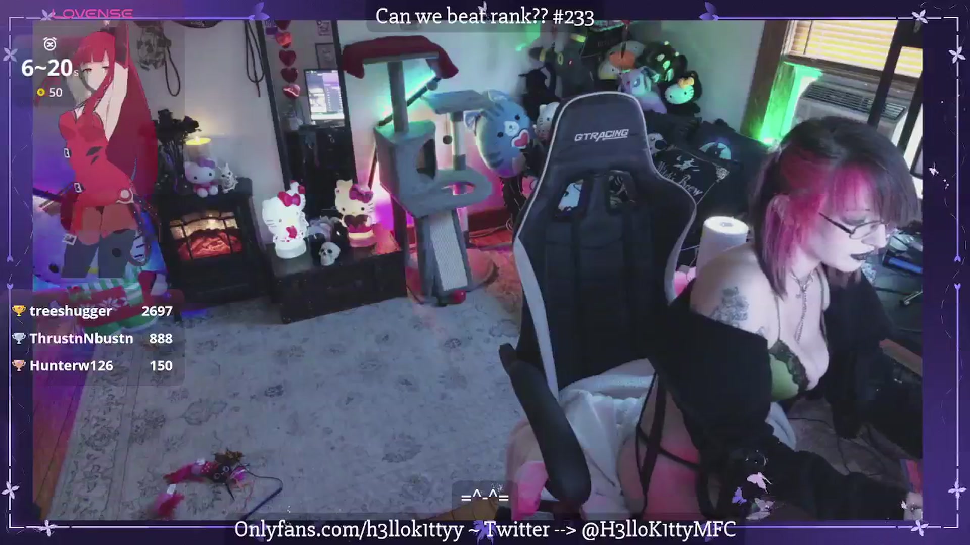 Gallery image thumbnail from H3llok1tty's myfreecams stream on, 01/22/2026, 13:46 image 16 of 20