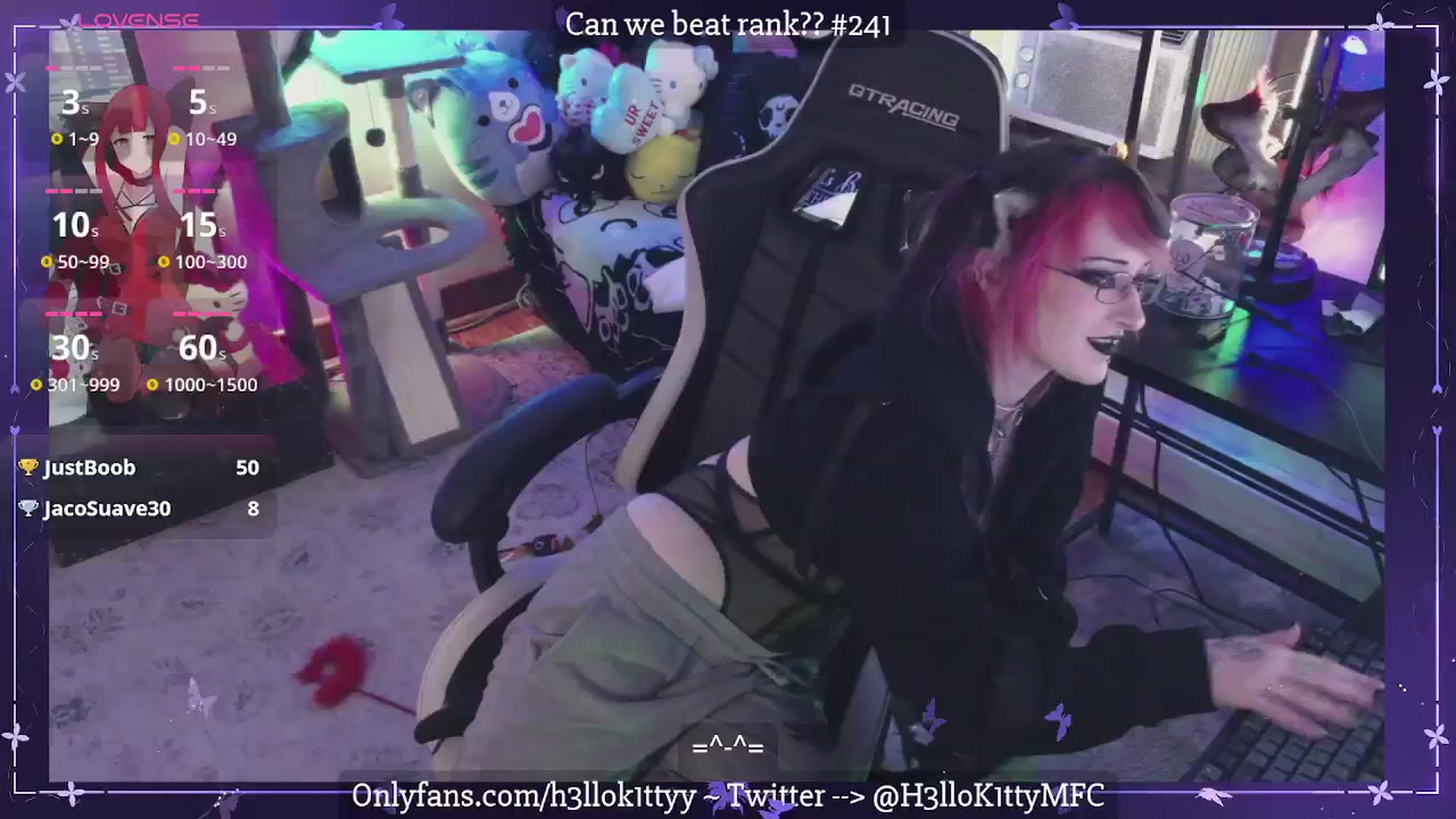 Gallery image thumbnail from H3llok1tty's myfreecams stream on, 01/23/2026, 13:42 image 8 of 20