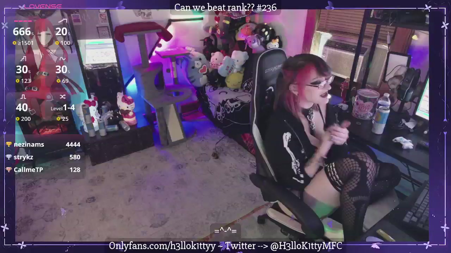 Gallery image thumbnail from H3llok1tty's myfreecams stream on, 01/25/2026, 10:41 image 17 of 20