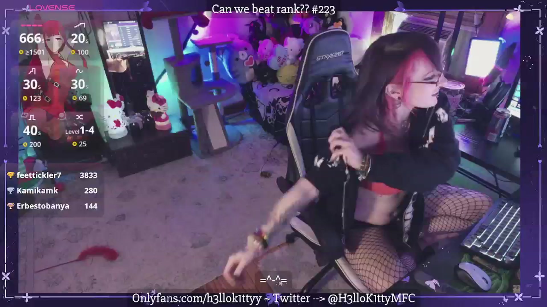 Gallery image thumbnail from H3llok1tty's myfreecams stream on, 01/26/2026, 11:22 image 18 of 20