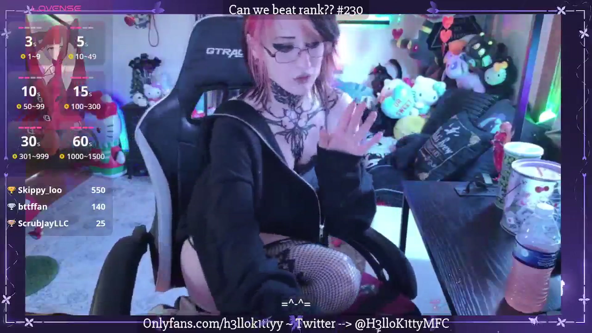 Gallery image thumbnail from H3llok1tty's myfreecams stream on, 01/31/2026, 17:17 image 10 of 20