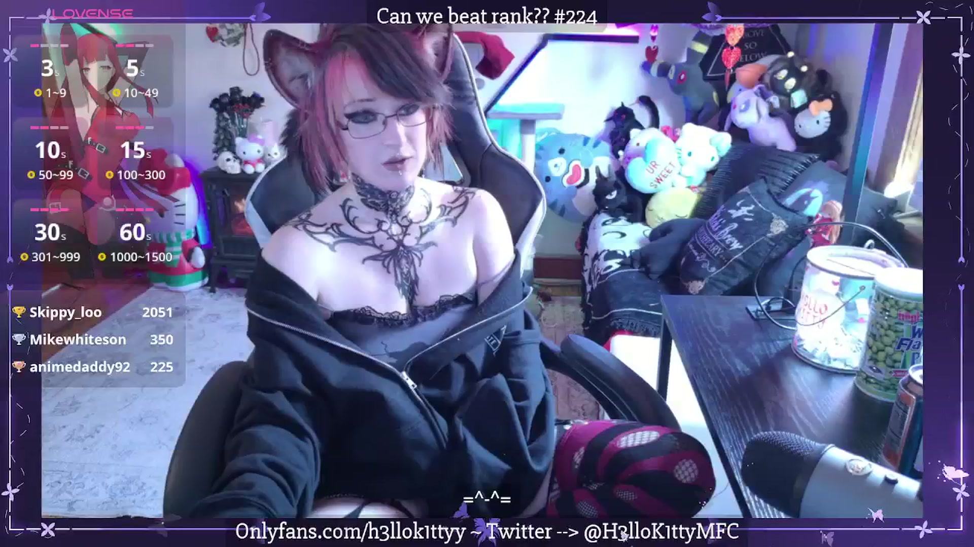 Gallery image thumbnail from H3llok1tty's myfreecams stream on, 01/31/2026, 18:52 image 2 of 20