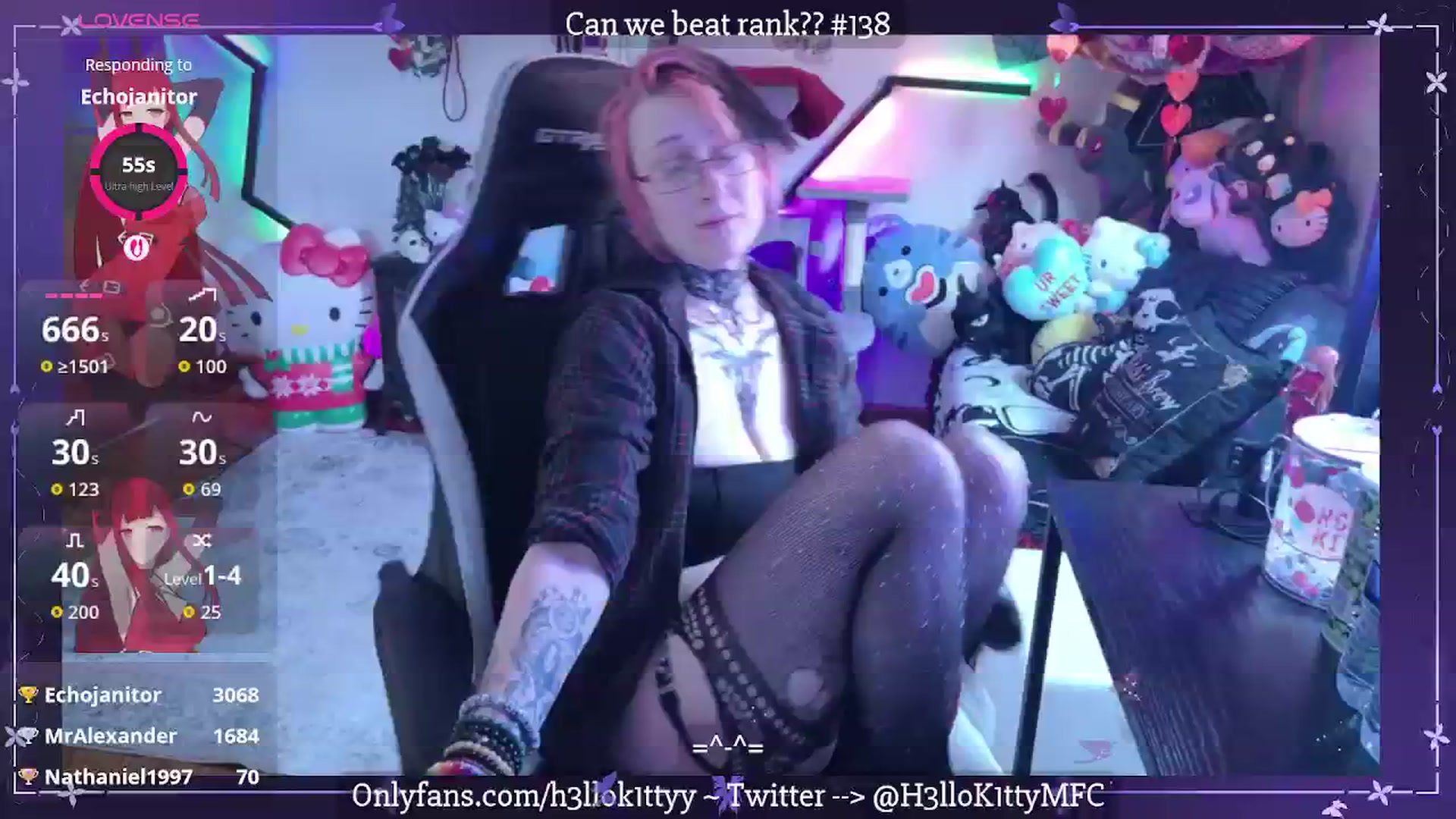 Gallery image thumbnail from H3llok1tty's myfreecams stream on, 02/01/2026, 15:20 image 18 of 20