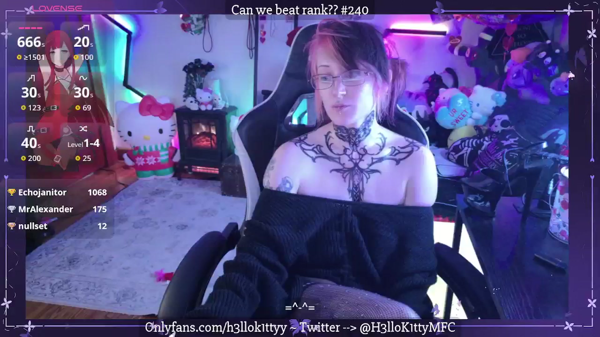 Gallery image thumbnail from H3llok1tty's myfreecams stream on, 02/01/2026, 15:20 image 9 of 20