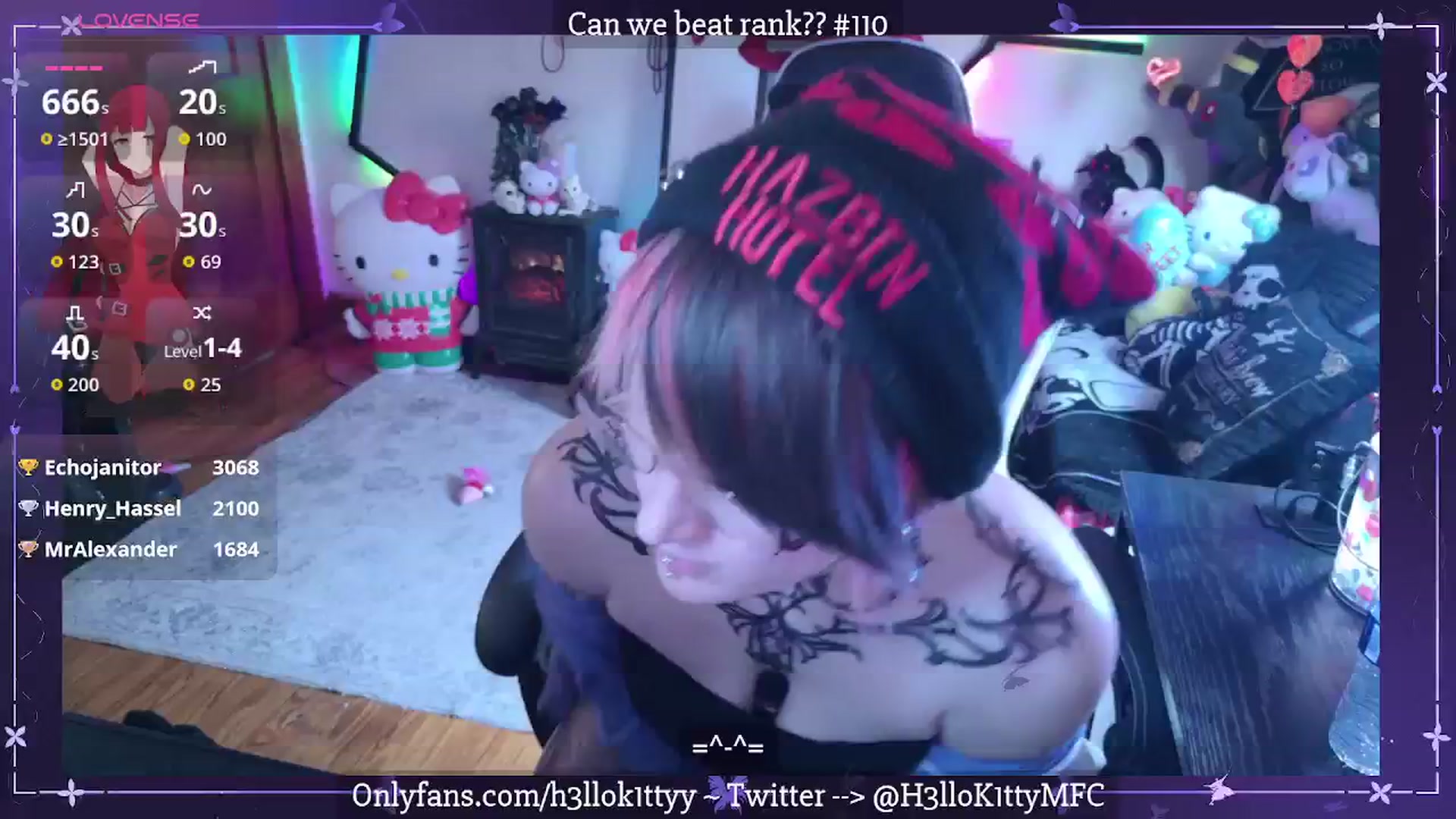 Gallery image thumbnail from H3llok1tty's myfreecams stream on, 02/01/2026, 20:03 image 10 of 20