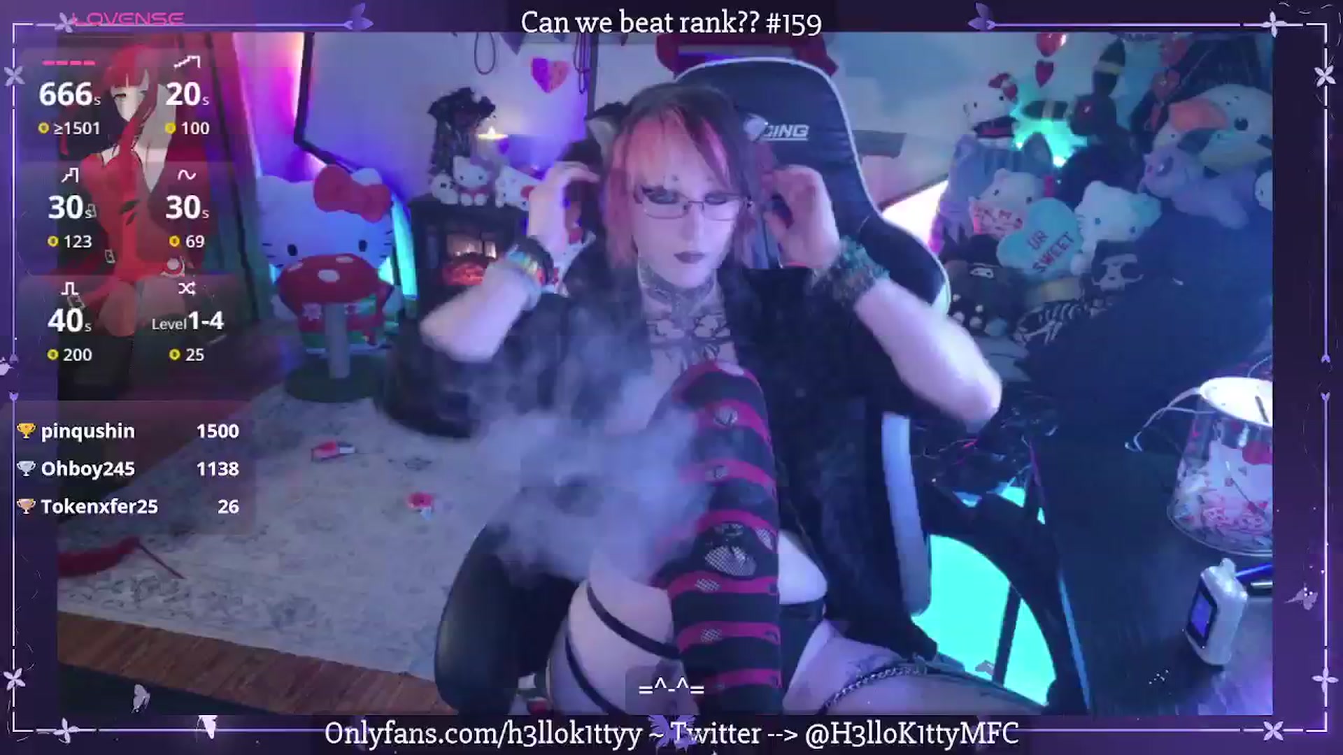 Gallery image thumbnail from H3llok1tty's myfreecams stream on, 02/04/2026, 13:24 image 4 of 20