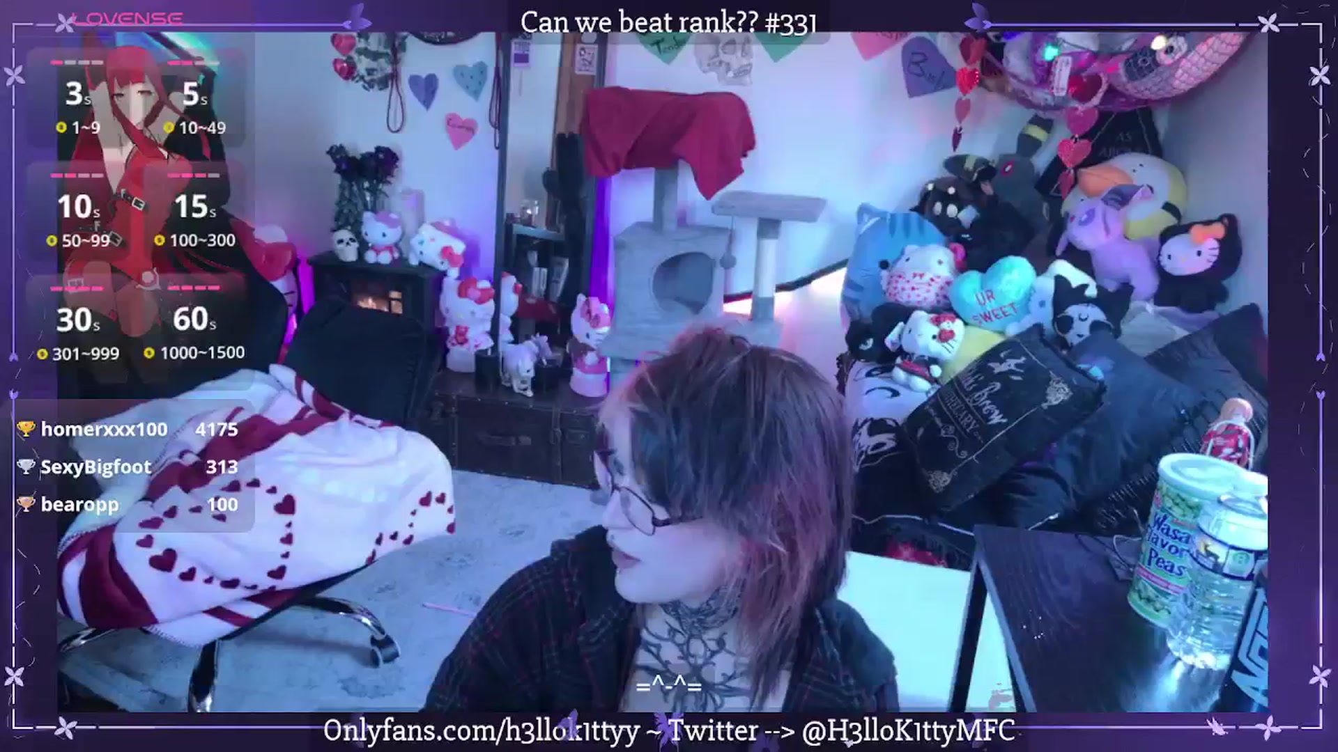 Gallery image thumbnail from H3llok1tty's myfreecams stream on, 02/10/2026, 16:13 image 19 of 20