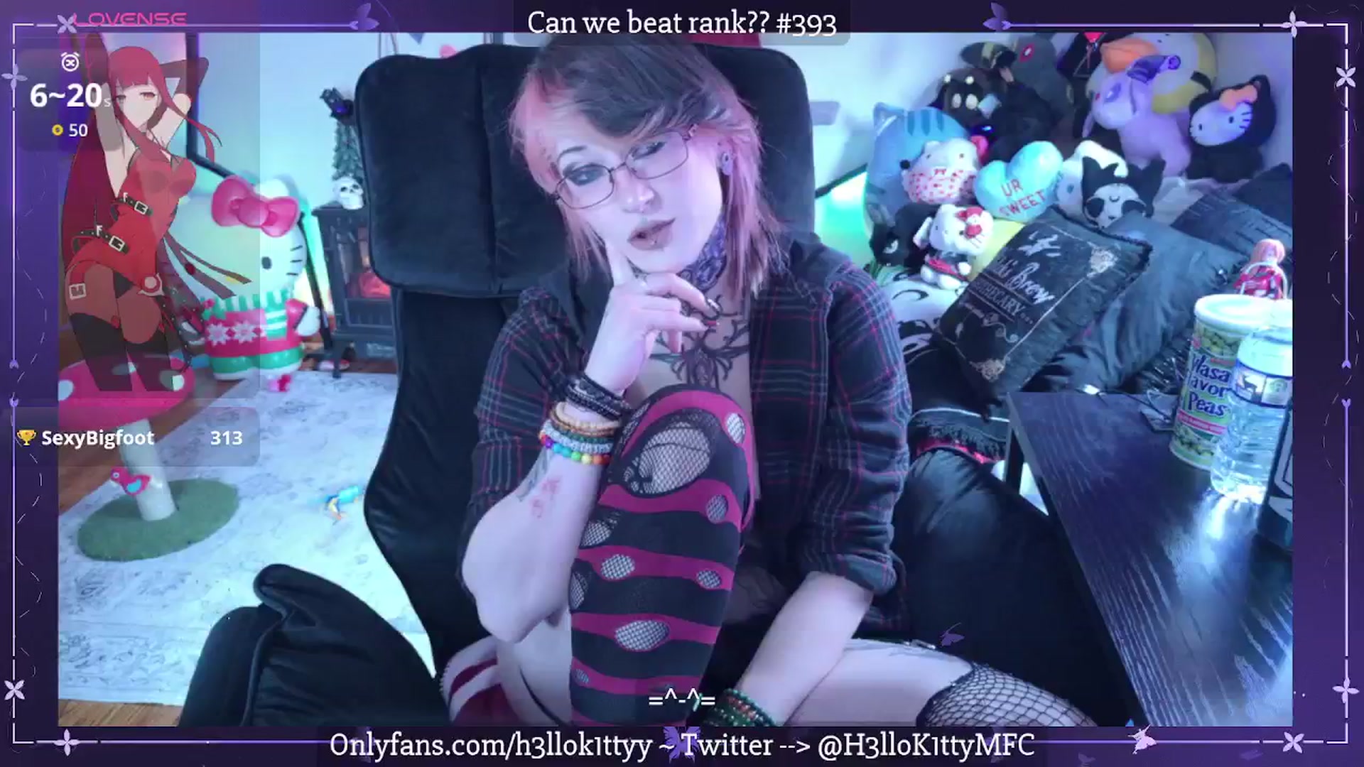 Gallery image thumbnail from H3llok1tty's myfreecams stream on, 02/10/2026, 16:13 image 4 of 20
