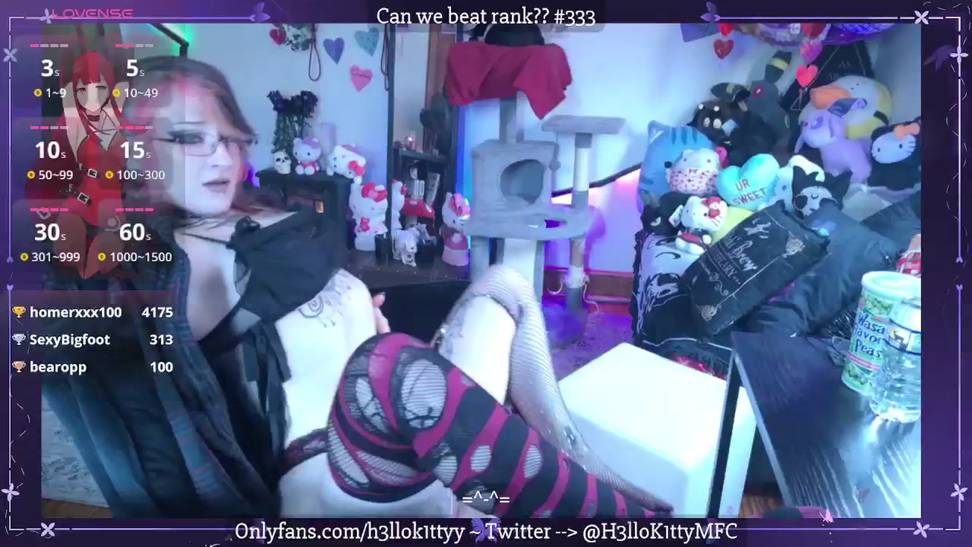 Gallery image thumbnail from H3llok1tty's myfreecams stream on, 02/10/2026, 17:25 image 9 of 20