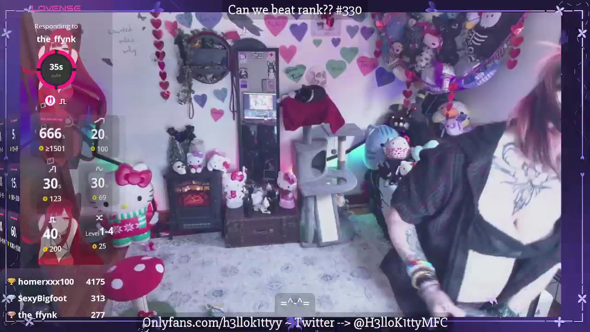 Gallery image thumbnail from H3llok1tty's myfreecams stream on, 02/10/2026, 17:25 image 15 of 20