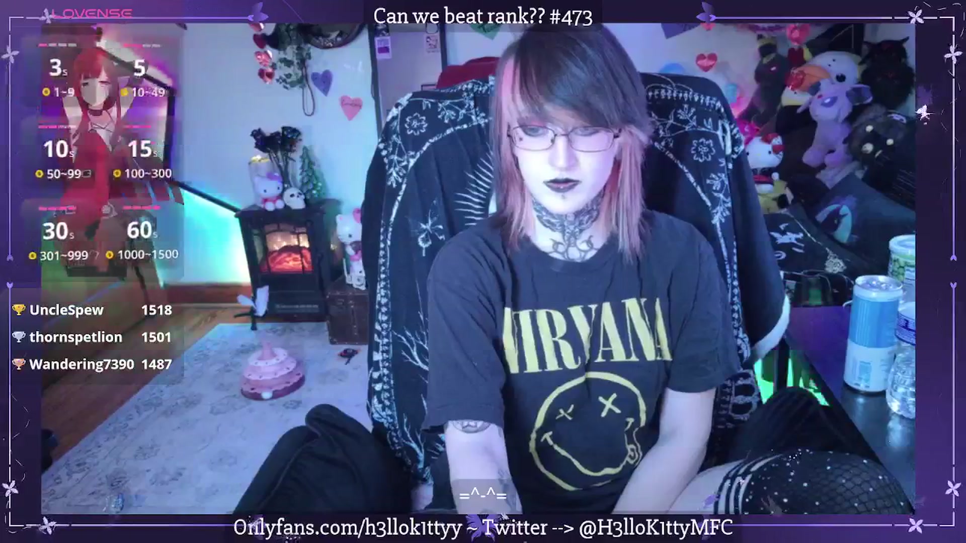 Gallery image thumbnail from H3llok1tty's myfreecams stream on, 02/15/2026, 12:40 image 20 of 20