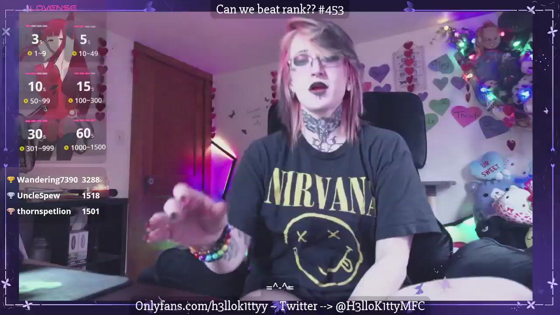 Gallery image thumbnail from H3llok1tty's myfreecams stream on, 02/15/2026, 14:44 image 13 of 20