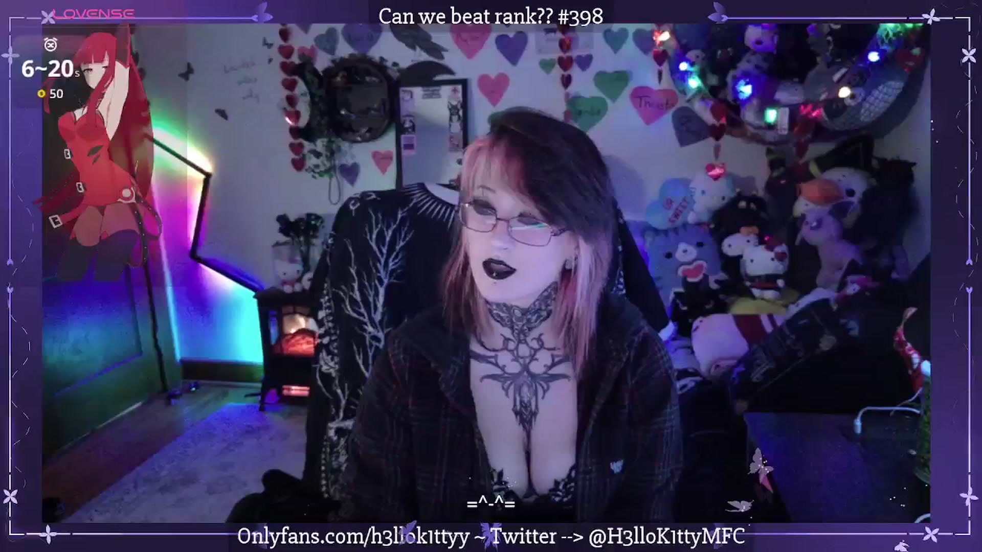 Gallery image thumbnail from H3llok1tty's myfreecams stream on, 02/17/2026, 08:53 image 2 of 20