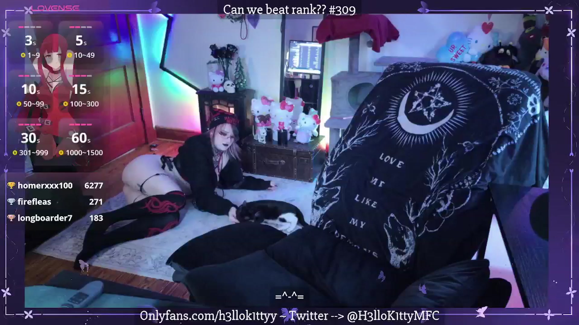 Gallery image thumbnail from H3llok1tty's myfreecams stream on, 02/18/2026, 13:15 image 15 of 20