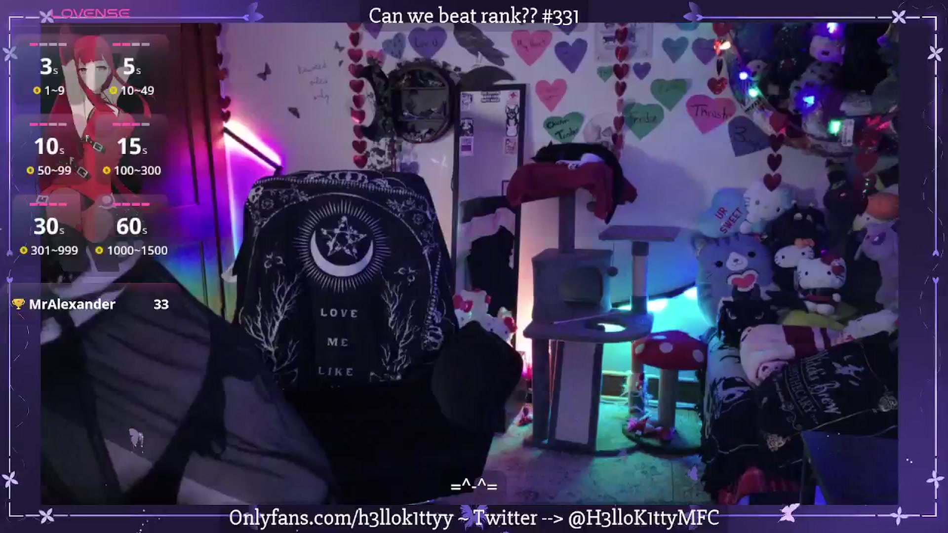 Gallery image thumbnail from H3llok1tty's myfreecams stream on, 02/19/2026, 08:56 image 6 of 20