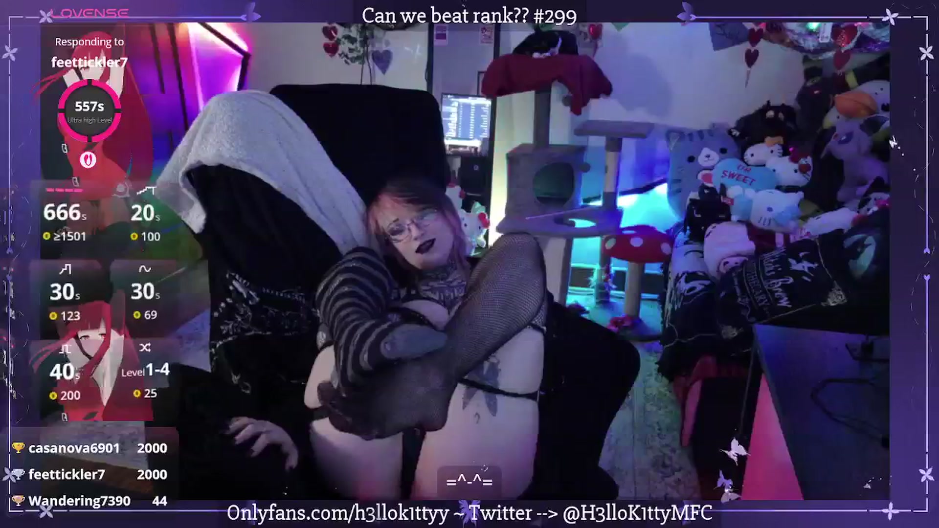 Gallery image thumbnail from H3llok1tty's myfreecams stream on, 02/19/2026, 11:06 image 11 of 20