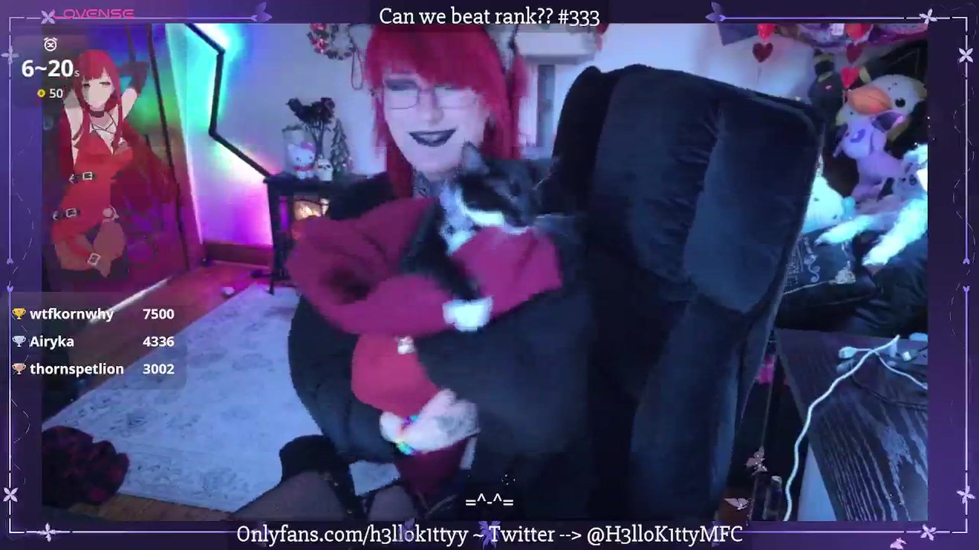 Gallery image thumbnail from H3llok1tty's myfreecams stream on, 02/28/2026, 13:59 image 14 of 20