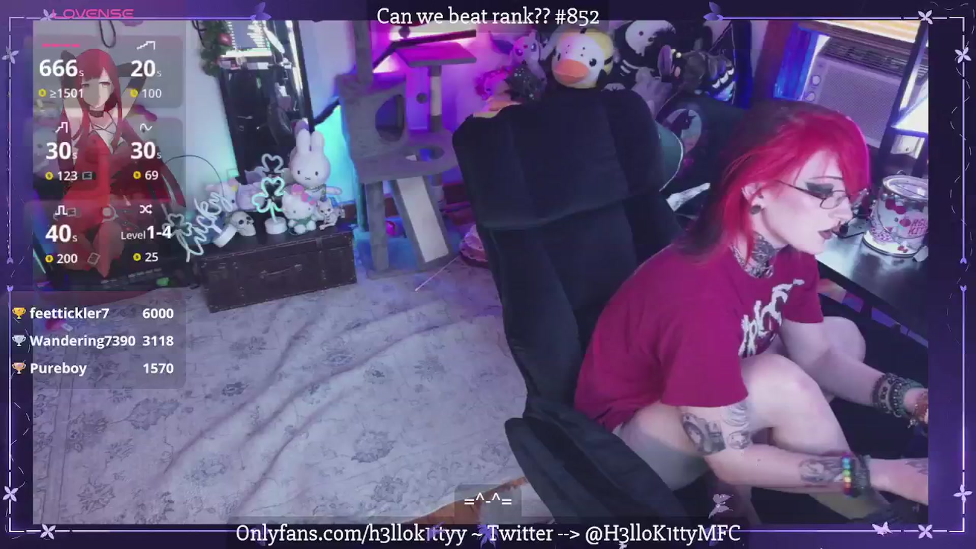 Gallery image thumbnail from H3llok1tty's myfreecams stream on, 03/08/2026, 12:37 image 16 of 20