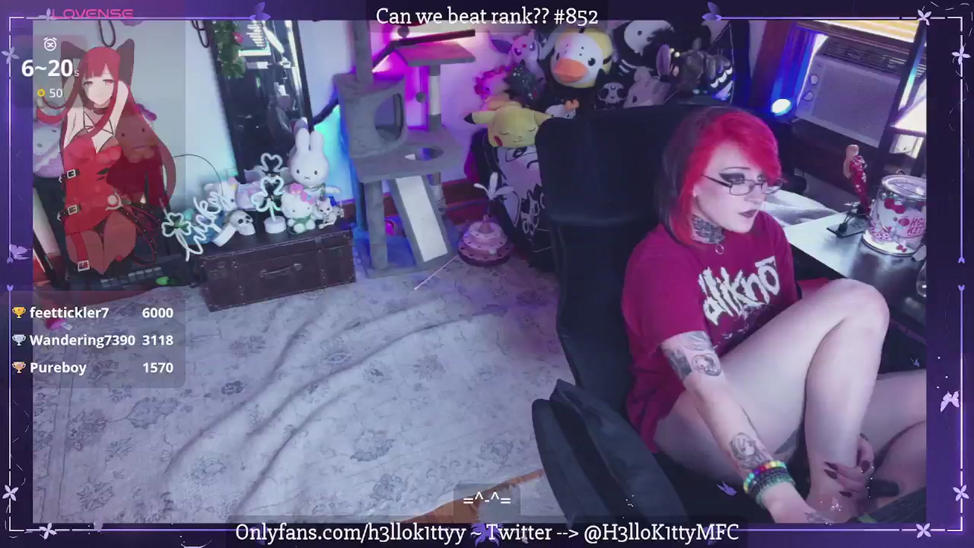 Gallery image thumbnail from H3llok1tty's myfreecams stream on, 03/08/2026, 12:37 image 19 of 20