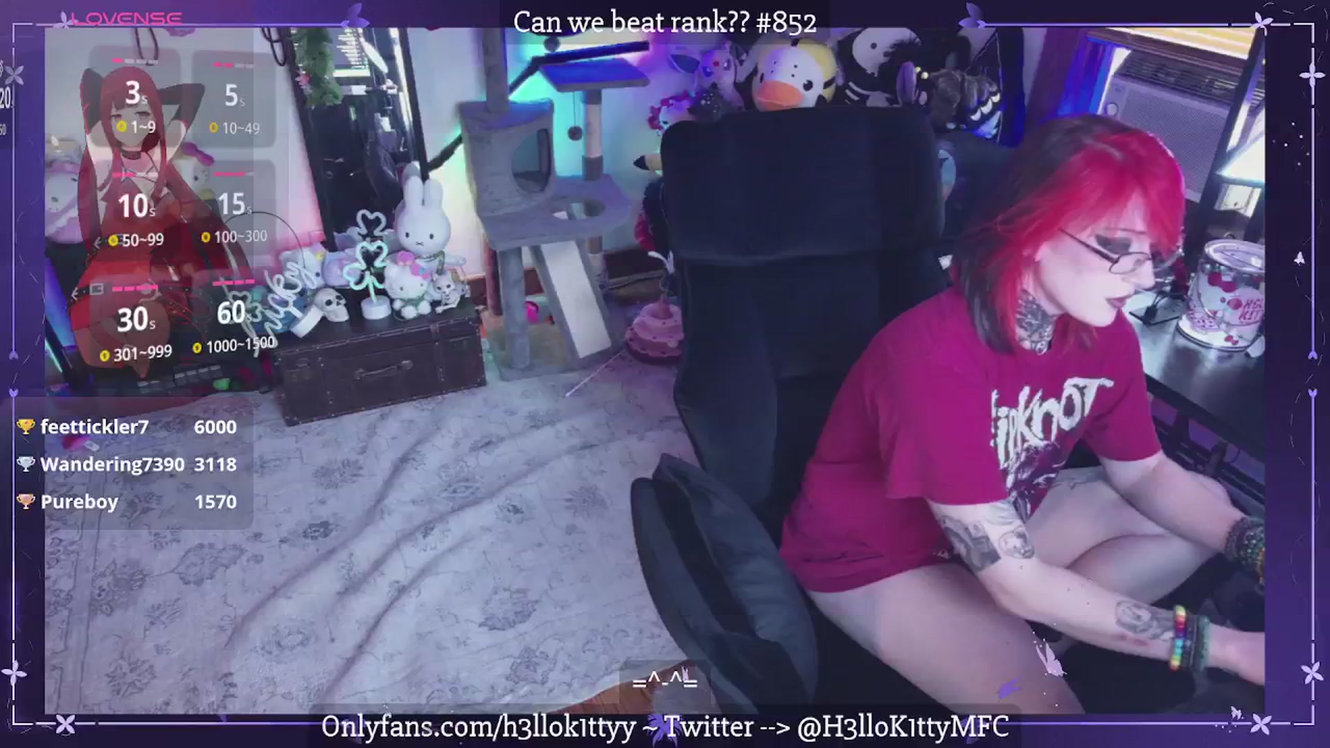 Gallery image thumbnail from H3llok1tty's myfreecams stream on, 03/08/2026, 12:37 image 18 of 20