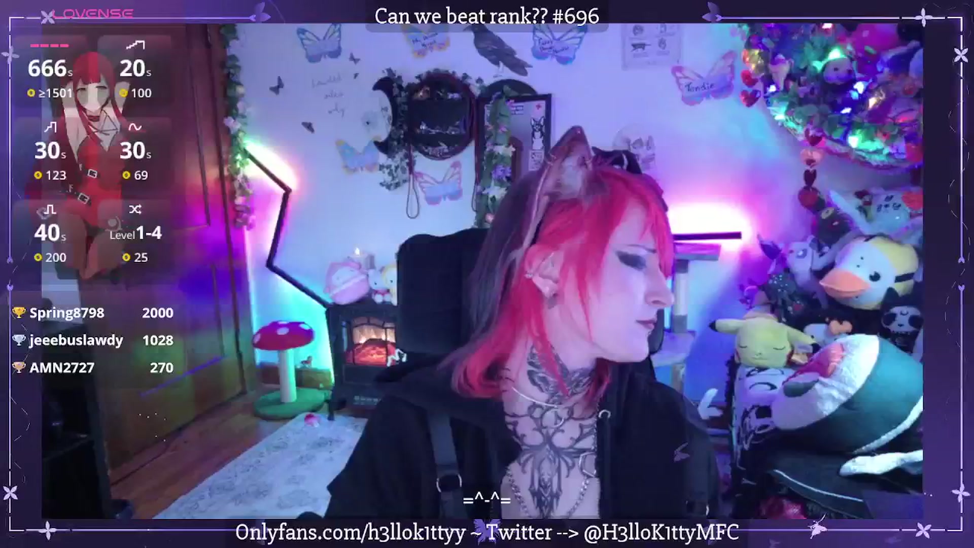 Gallery image thumbnail from H3llok1tty's myfreecams stream on, 03/08/2026, 14:16 image 18 of 20