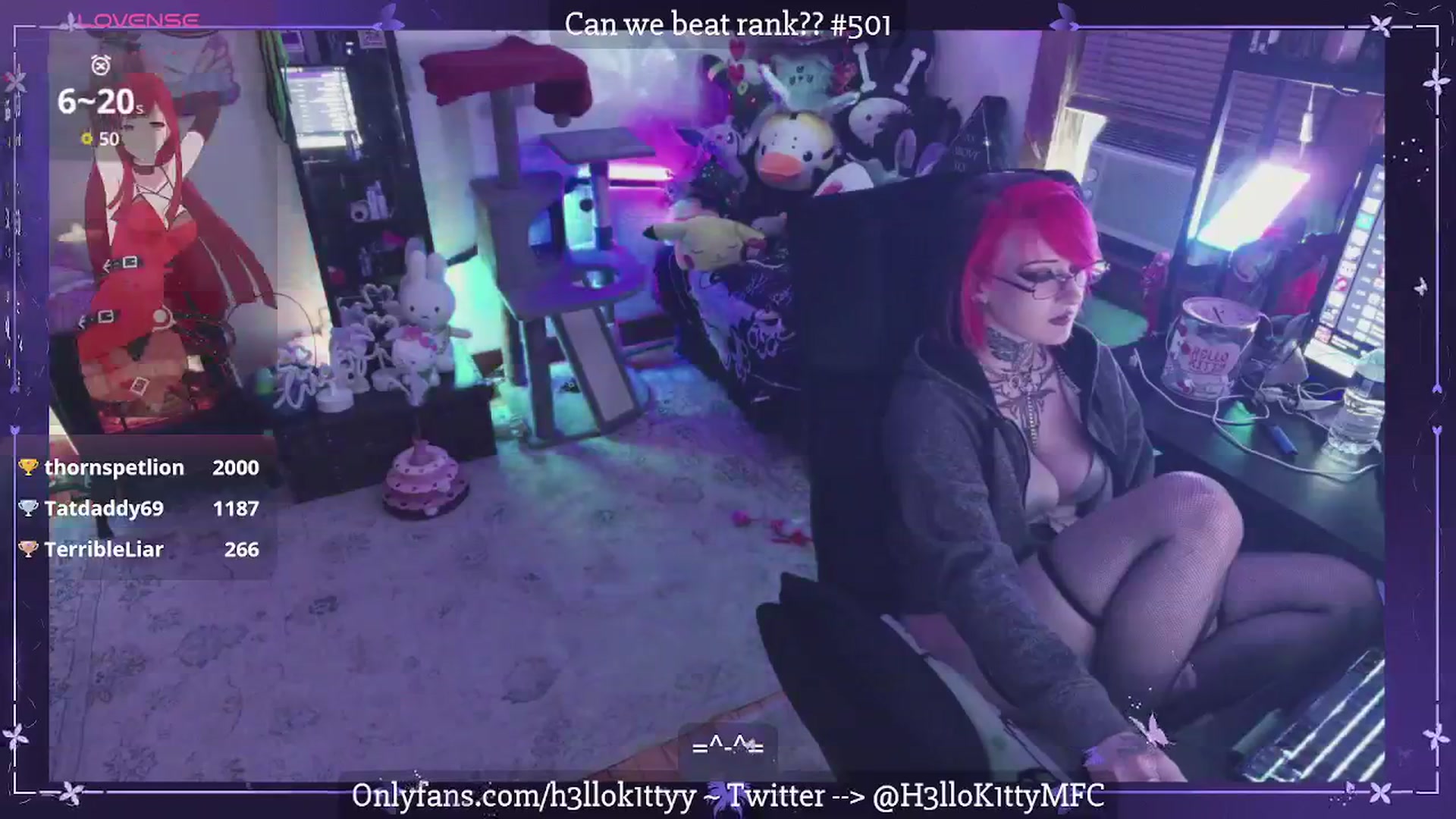 Gallery image thumbnail from H3llok1tty's myfreecams stream on, 03/10/2026, 10:43 image 20 of 20