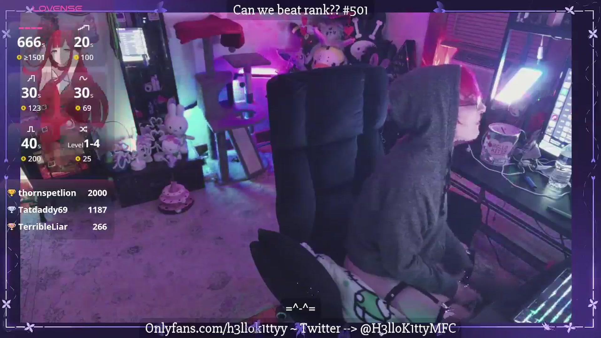 Gallery image thumbnail from H3llok1tty's myfreecams stream on, 03/10/2026, 10:43 image 18 of 20